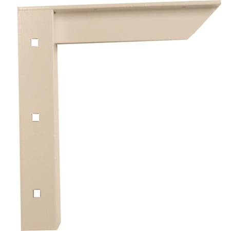 Hd AMC12 W Concealed Shelf Support Bracket 12 in. - White AMC12 W